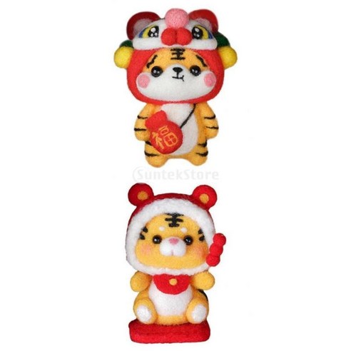 및 성인용 2 조각 양모 니들 펠팅 니들 펠팅 스타터 키트, 기타, 6.5-7.5cm