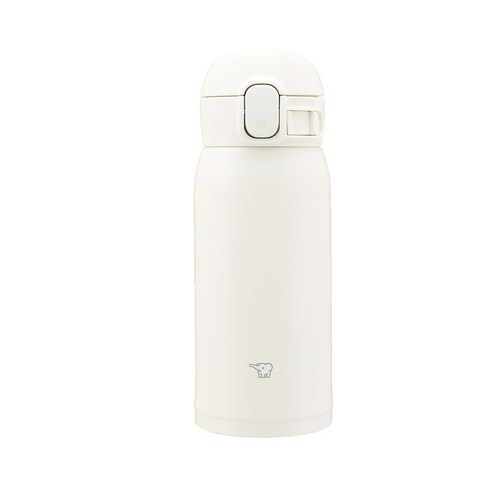 조지루시 원터치 텀블러 SM-WS36 360ml 보온병 보냉병, 화이트(WM), 1개