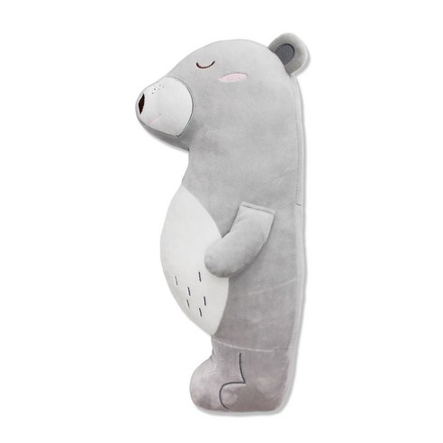 카요 차량용 인형 겸 안전벨트 쿠션, 토끼, 1개
