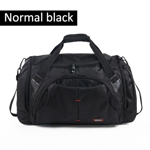 [LF] 남성 트레이닝 가방 트래블백, Normal Black