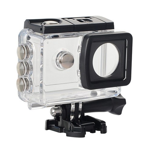 AFBEST SJ5000 방수 케이스 SJCAM / WIFI Plus SJ5000X Elite 액션 카메라 용 30M 다이빙, 검정