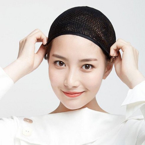 톡톡창고 가발망 착용망 (2개1세트) 가발 망 머리망, BT-막힌것, 2개