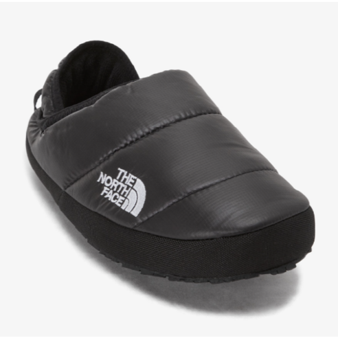 노스페이스 남녀공용 방한화 눕시 뮬 슬립온 패딩 신발