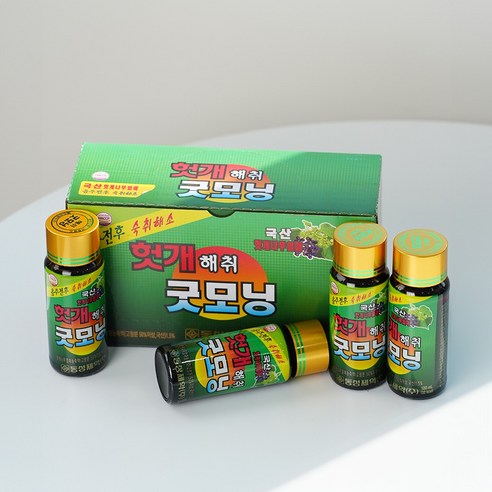 10병 1박스 동성제약 헛개해취굿모닝 숙취해소제, 100ml, 10개 상쾌한