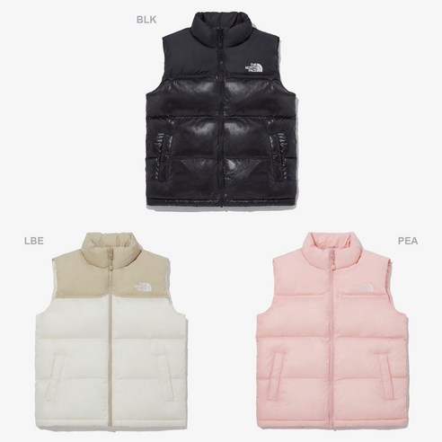 노스페이스키즈 NV3NP55 키즈 에코 눕시 패딩 베스트 KS ECO NUPTSE PADDING VEST 350778