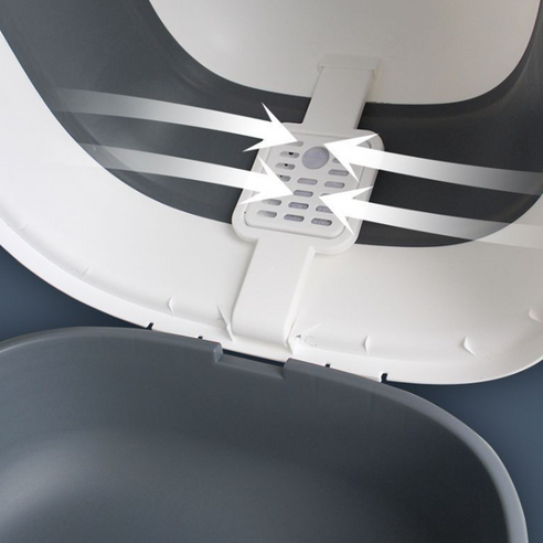 쾌적함과 청결함을 더한 혁신적인 고양이 화장실