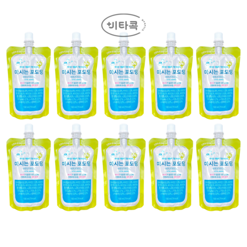 마시는 포도당 비타아미노 100ml x 10팩 수험생 아미노산 수분보충
