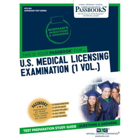 U.S. Medical Licensing Examination (Usmle) (1 Vol.) Volume 104 Paperback, Passbooks, English, 9781731858047