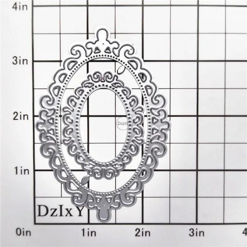 다이컷 DzIxY 사진 프레임 금속 절단 다이 카드 만들기 종이 엠보싱 컷 세트 앨범 공예