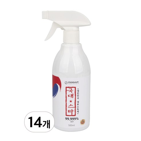 국대스타 살균소독제, 500ml, 14개