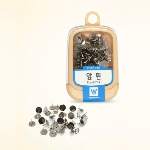[EW334] 화신 실버압핀 약60개 - 압정 | 쿠팡
