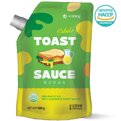 아이엠소스 토스트소스-500g 이삭 보다 맛있는, 500g, 5개