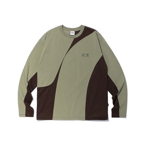 -100%정품 - 크리틱 INCISION MESH LONG SLEEVE T-SHIRTS OLIVE