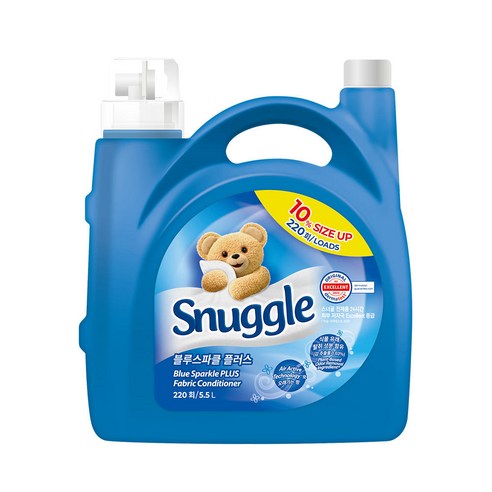섬유유연제 블루스파클 플러스 5.5L 스너글