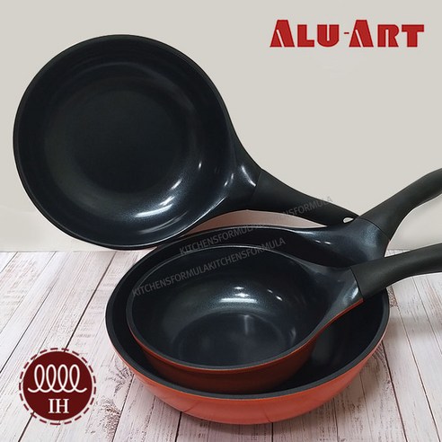 ALUART 넌스틱 티타늄코팅 웍으로 요리의 즐거움을 더하세요!