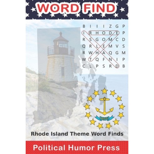 (영문도서) Rhode Island Theme Word Finds: Adult Puzzle Book Paperback, Independently Published, English, 9798367907223
