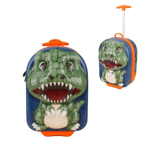 다이몬쥬 티라노 입체 트롤리 캐리어: 아이의 여행을 특별하게 만들어줄 마법