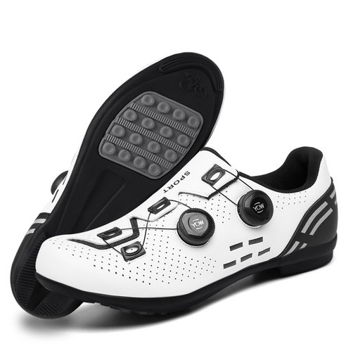 DOULIYA 2022 평페달용 신발 포츠 레져 자전거 자전거 신발 초보자 시작하기 스타터 슈즈, 39(250mm), 하얀색 색 평페달용 신발
