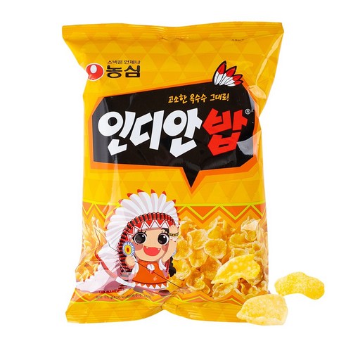 농심 인디안밥, 83g, 10개