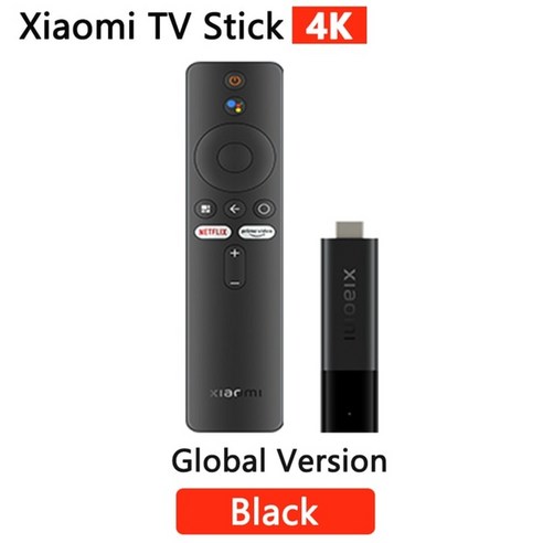 티비캐스트 티비 캐스트 셋톱박스 미러링 안드로이드 박스 2022 xiaomi mi tv 스틱 4k android tv 11 hdr 쿼드 코어 2gb+8gb 블루투스 5.0 구글, TV 스틱 4k 전용, 표준 mi 4k 스틱