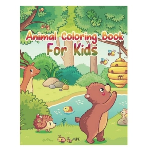 animal coloring book for kids: 50 great animal coloring picture collections. Paperback, Independently Published, English, 9798701488791