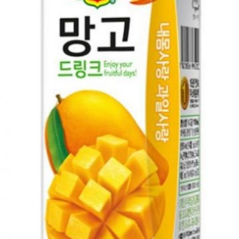 델몬트 드링크 망고, 190ml, 32개