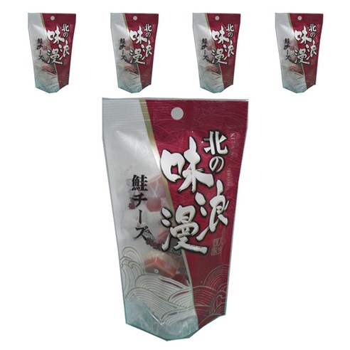 Tukunaka 북쪽의 맛 로망 연어 치즈, 5개, 30g