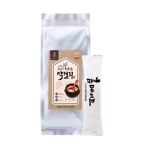 해오름 통곡물 현미 하우스 막걸리 키트 분말 250g + 효소 15g, 1세트