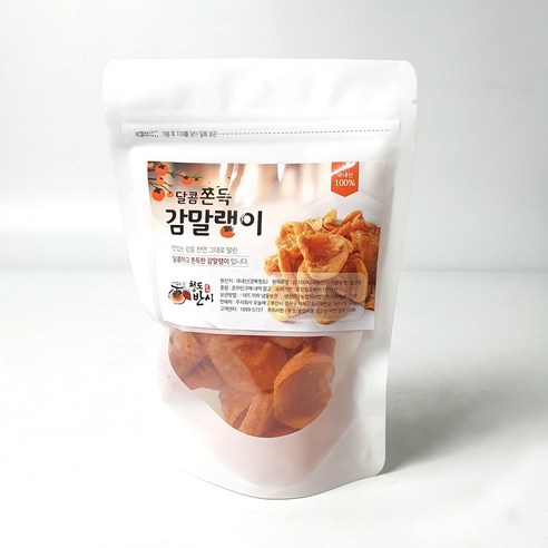 프리미엄 씨 없는 감말랭이 1kg 청도 23년 햇 반시 쫀득쫀득한 꿀 감말랭이 경북 청도, 4개