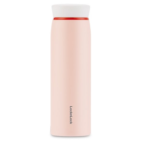 부티크 백화점 모션 텀블러 경량 휴대용 물컵 커플 심플 스테인리스 컵, 460ml  핑크 회전 캡 LHC4244