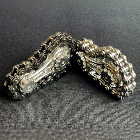 MOODRO ALL 메탈 체인 스피너: 흑조의 날갯짓처럼 매혹적인 손 안의 예술품 피젯토이