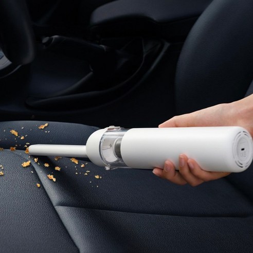 경제적인 가격과 최신 기술로 편리하고 효율적인 무선 청소 기능을 제공하는 샤오미 무선 미니 핸디청소기 화이트 3세대