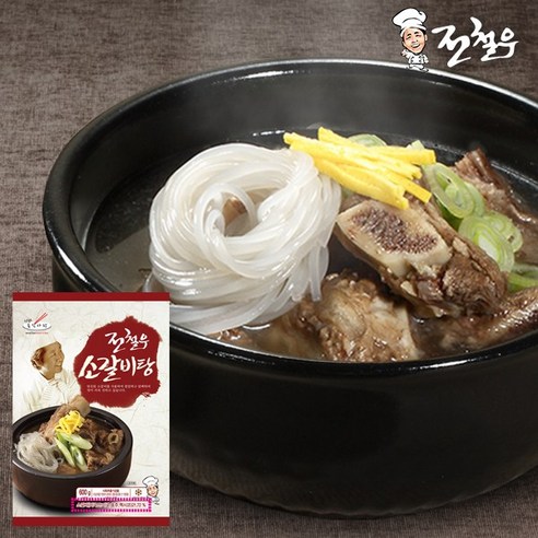 [전철우] 소갈비탕 600g x 4팩, 4개