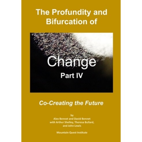 The Profundity and Bifurcation of Change Part IV: Co-Creating the Future Paperback, Mqipress