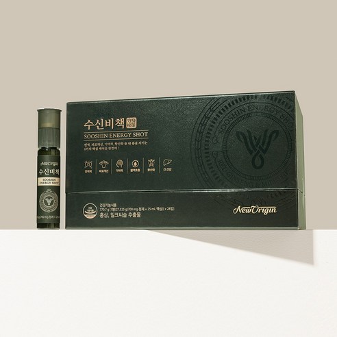 [뉴오리진] 홍삼 녹용 밀크씨슬을 한 병에 담은 수신비책(28일분), 1개, 단품