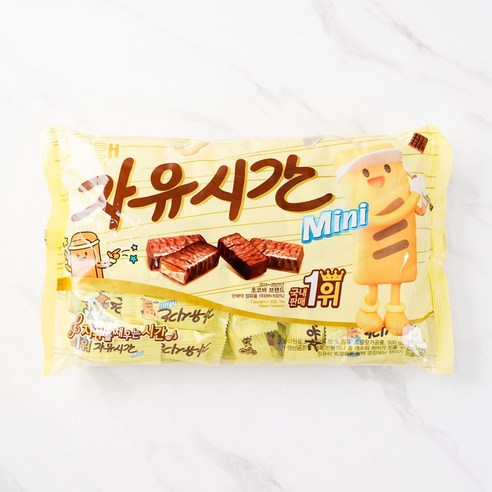 자유시간 미니 초콜릿, 500g, 2개