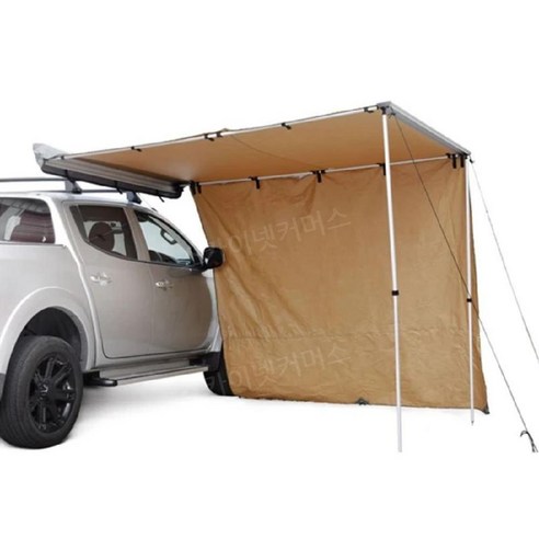 내구성 있는 타프쉘 소재, 방수 비닐 천, 통기성 거즈룸, 햇빛 차단 그늘막, 간편한 설치