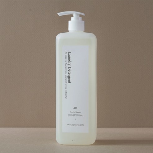 매일 닿는 옷, 안심하고 향기롭게, 아워아워 런드리 세트