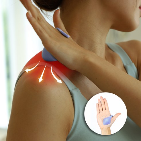 지친 일상에 활력을 불어넣는 작은 선물, 프리미엄 달루 미니 마사지기