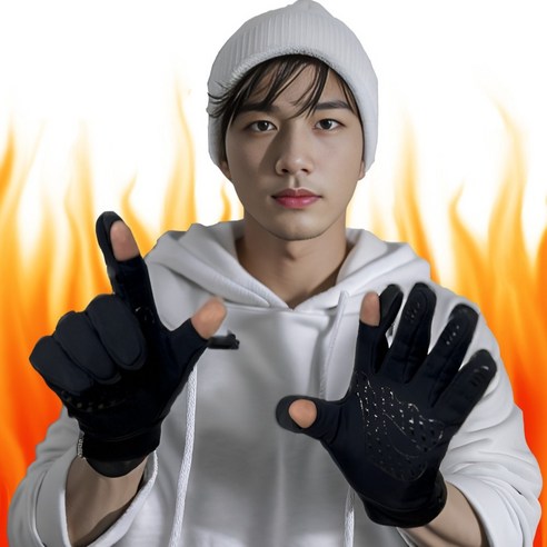 칼바람에도 끄떡없는 데이프로젝트 방한 오토바이 장갑!