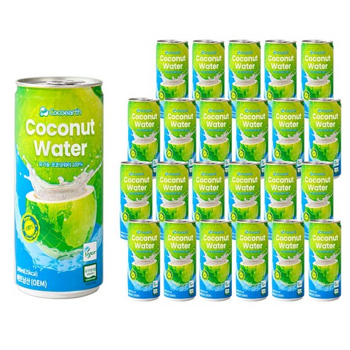 Ocean Spray 오리지널 루비 레드 그레이프프루트 주스, 1.89L, 1개 오션스프레이스파클링애플345㎖×12캔+12캔(총24캔) 11 코코어스 프리미엄 유기농 코코넛워터 240ml 24캔(총 1박스), 24개