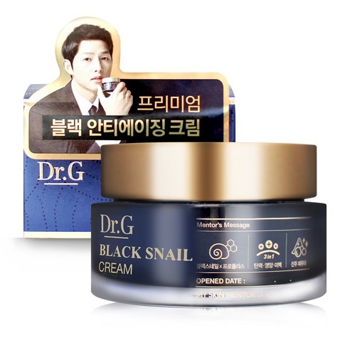 닥터지 블랙 스네일 크림 듀오, 50ml, 8개