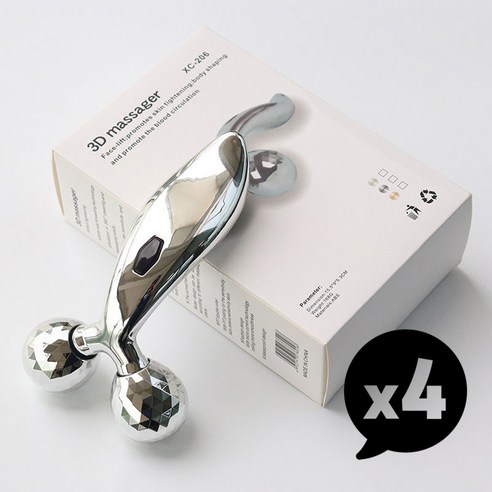사랑옵다 3D 마사지롤러, 1 COLOR, 4개