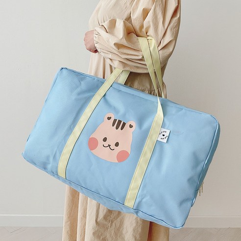 돗투돗 어린이집 컴팩트 낮잠이불 가방 아기 패드 일체형 가방, 베이비바니