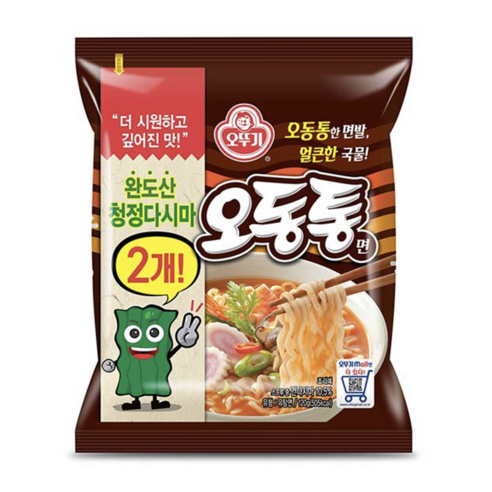 오뚜기 오동통면 120g