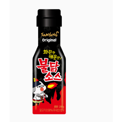 삼양 불닭소스, 200g, 4개