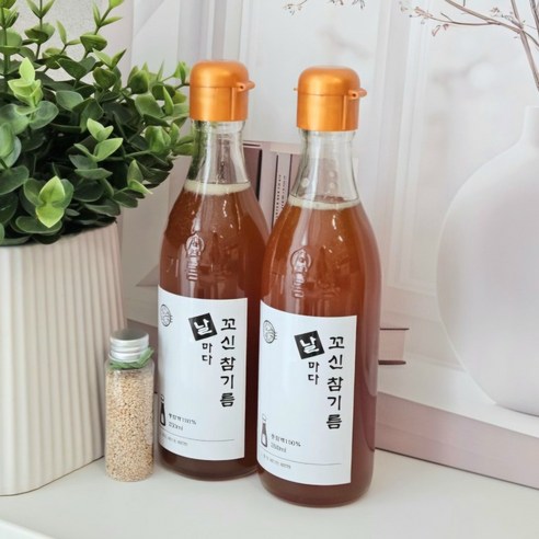 혹시, 매일 먹는 참기름 때문에 찝찝하신가요? 날마다 꼬신 저온압착 참기름 솔직 후기 날마다꼬신참기름