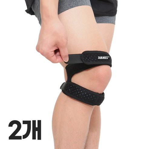 모칸도 AOLIKES 7928 무릎보호대 슬개골 이중보호, 1세트