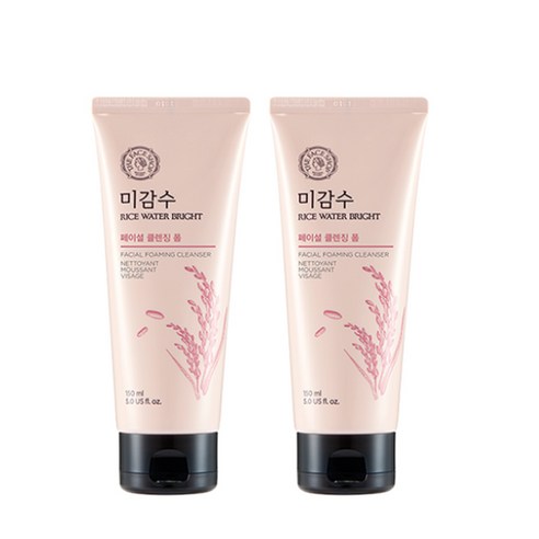 [더페이스샵]미감수 브라이트 페이셜 클렌징 폼 기획 SET_2개, 2개, 150ml