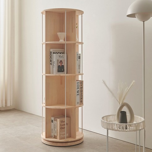 비앙스 편백나무 회전책장으로 아이 방 정리 고민 끝!